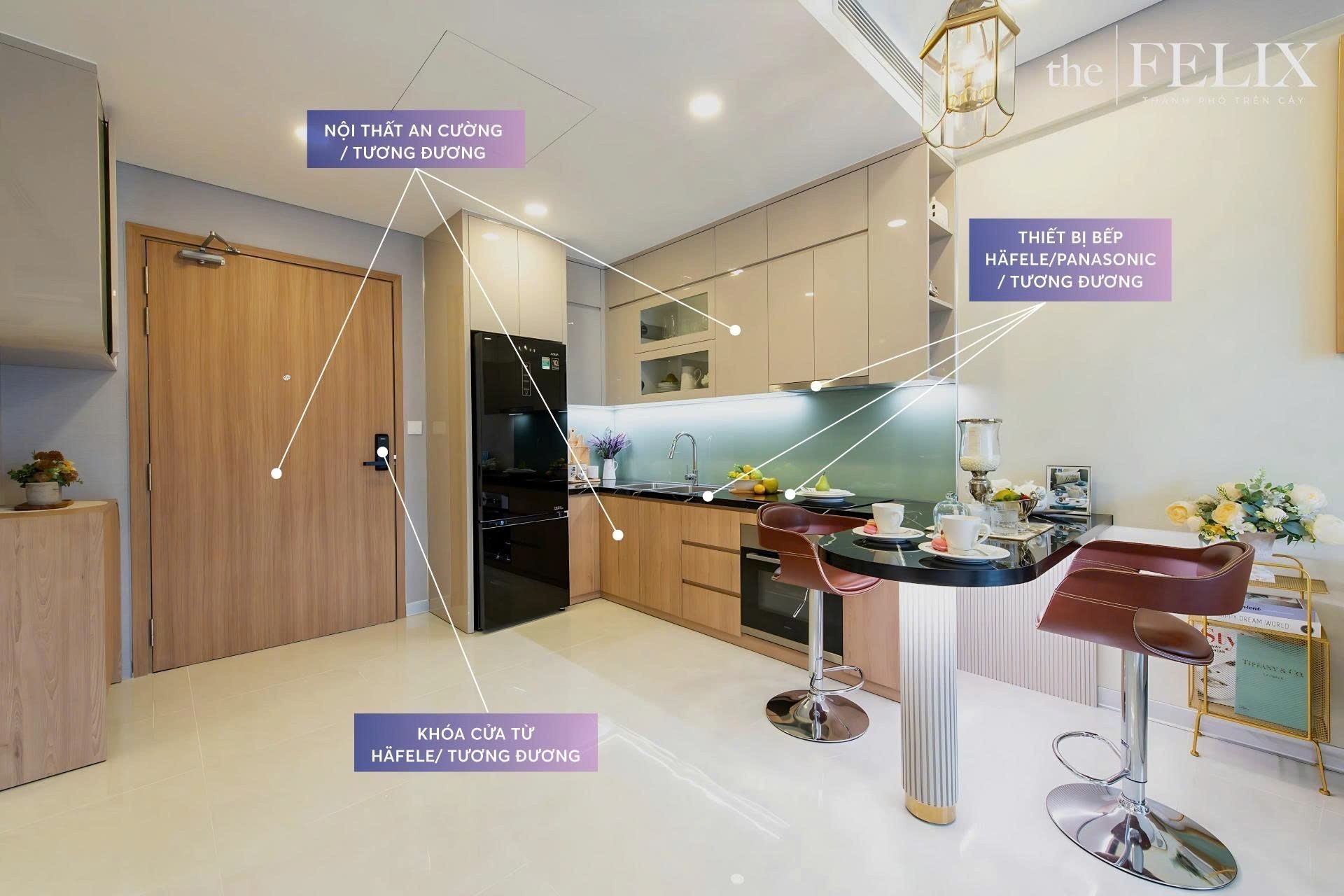 SỐC! Chỉ 3,9 triệu/ tháng sơ hửu ngay CH cao cấp The Felix view hồ bơi thoáng mát - Ảnh 2